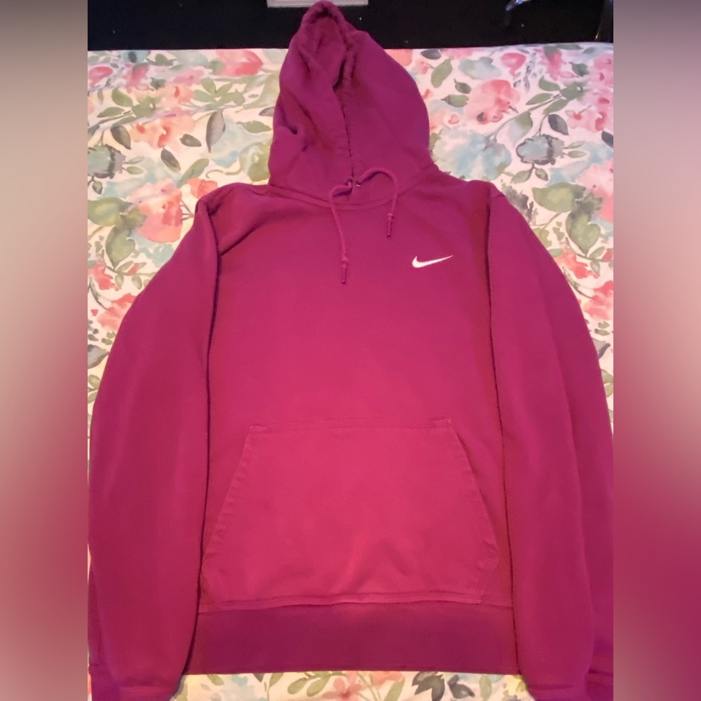 Purple Nike Club Hoodie